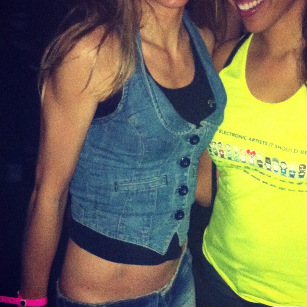 Denim vest